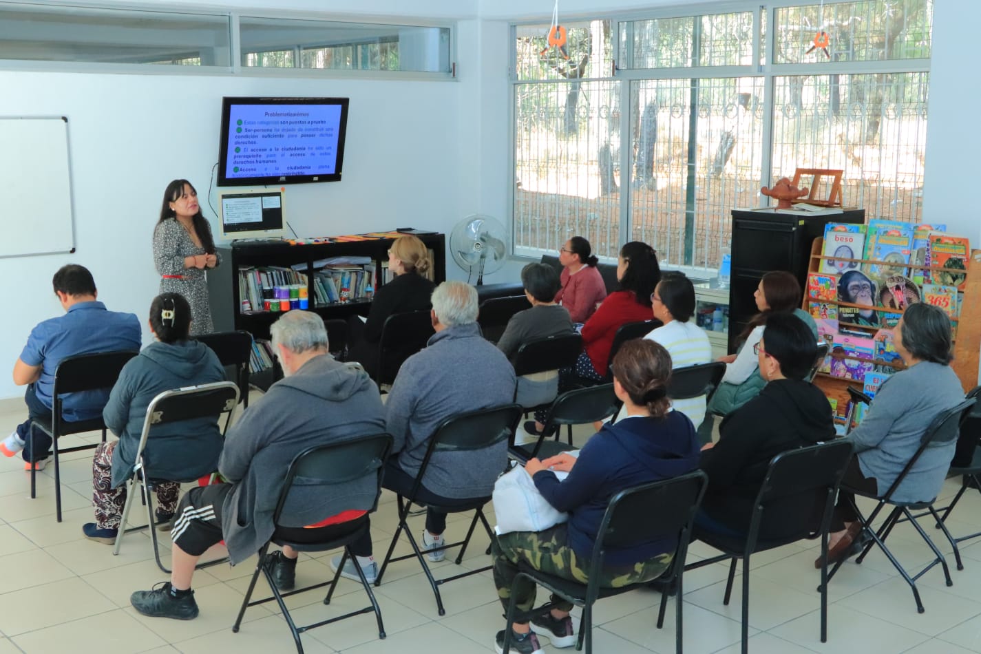Ofreció la UATx el taller 'Derechos humanos, feminismos y política'